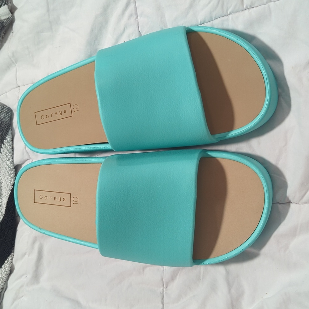New Corky’s footwear popsicle in green
